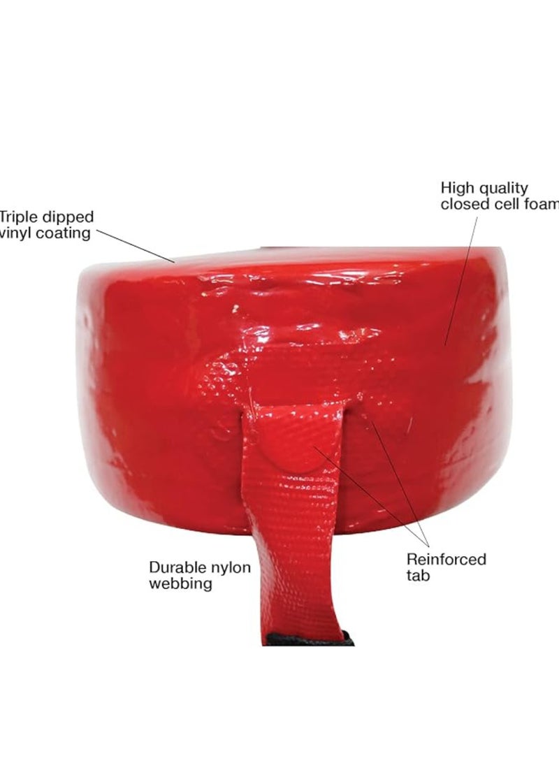 Lifeguard Rescue Tube with Guard Logo | Life Guard Equipment for Pool Safety