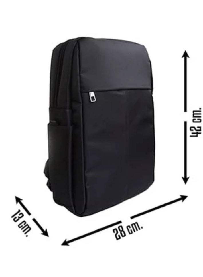 Business Travel Laptop Backpack, Water Resistant College School Computer Bag Gifts with Earphone Port for Men & Women Fits