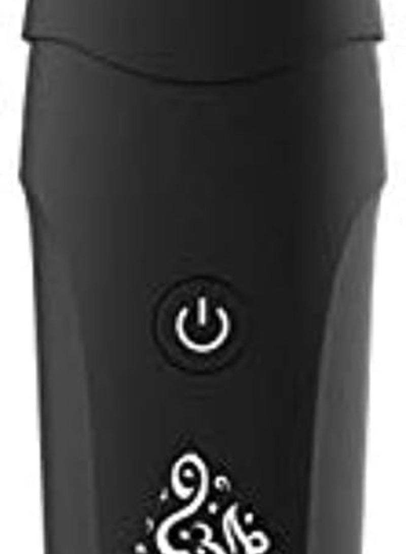 Smart Rechargeable Handheld Burner With Comb Black