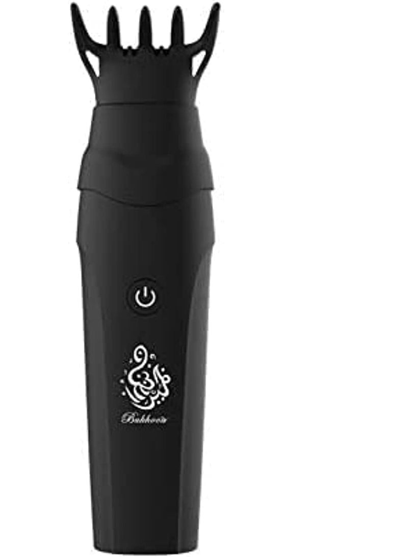 Smart Rechargeable Handheld Burner With Comb Black