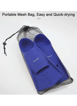 Lightweight Snorkel Fins - Full Foot & Open Heel Swim Flippers for Adults & Kids | Perfect for Snorkeling, Diving, Scuba & Swim Training