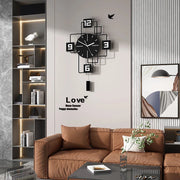 Creative Modern Squared Design Wall Watch