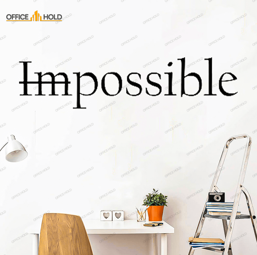 Possible Impossible Inspiring Office wall  Decor