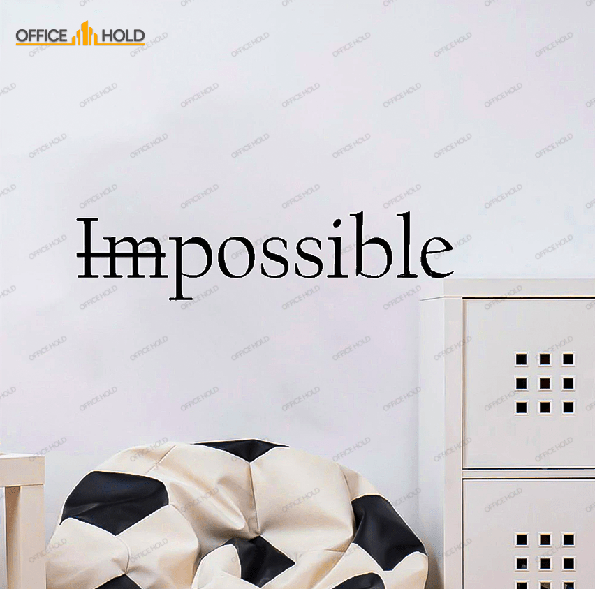 Possible Impossible Inspiring Office wall  Decor