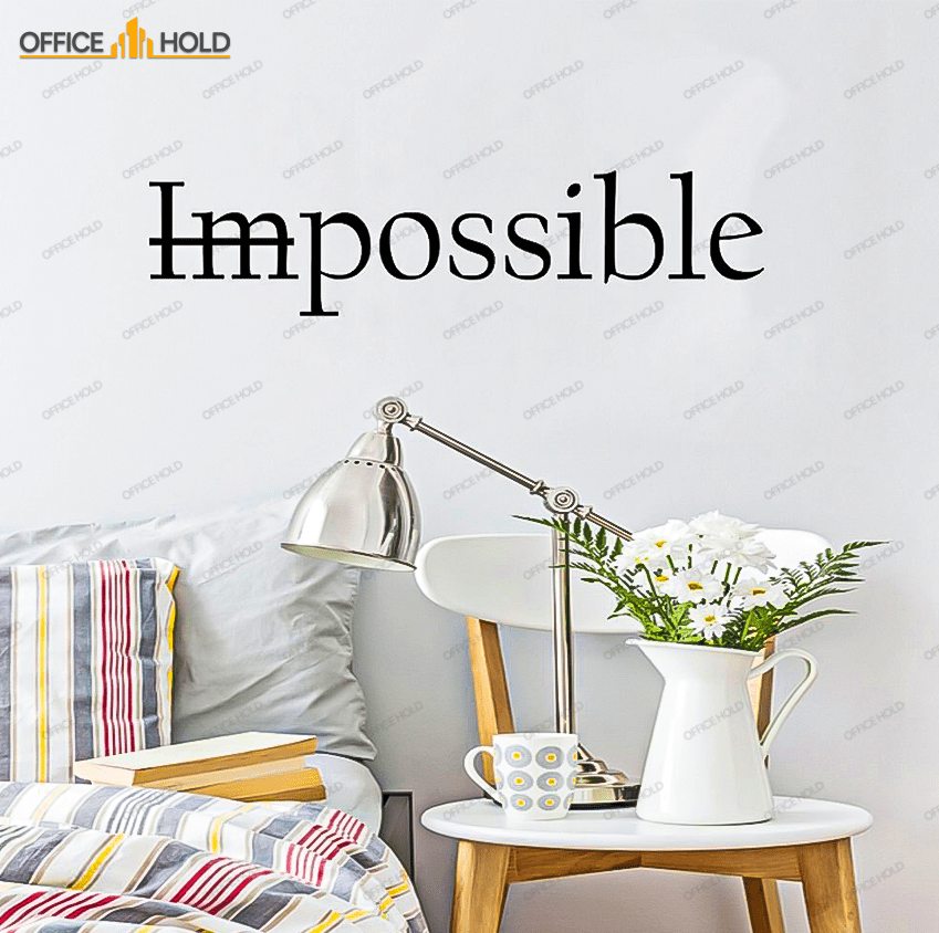 Possible Impossible Inspiring Office wall  Decor