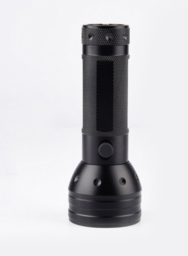 Portable 51 LED UV Flashlight Black 5.3x14.5cm