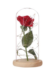 Luminous Led Rose Glass Multicolour