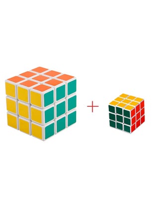 Magic Stickerless Rubik's Cube Puzzle