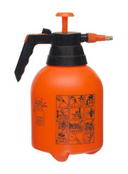 Spray Bottle Pump Plant With Water Pressure Orange 2Liters
