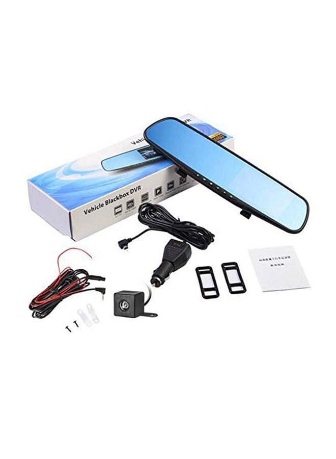 DVR Rear-View Mirror With Two 1080P Camera