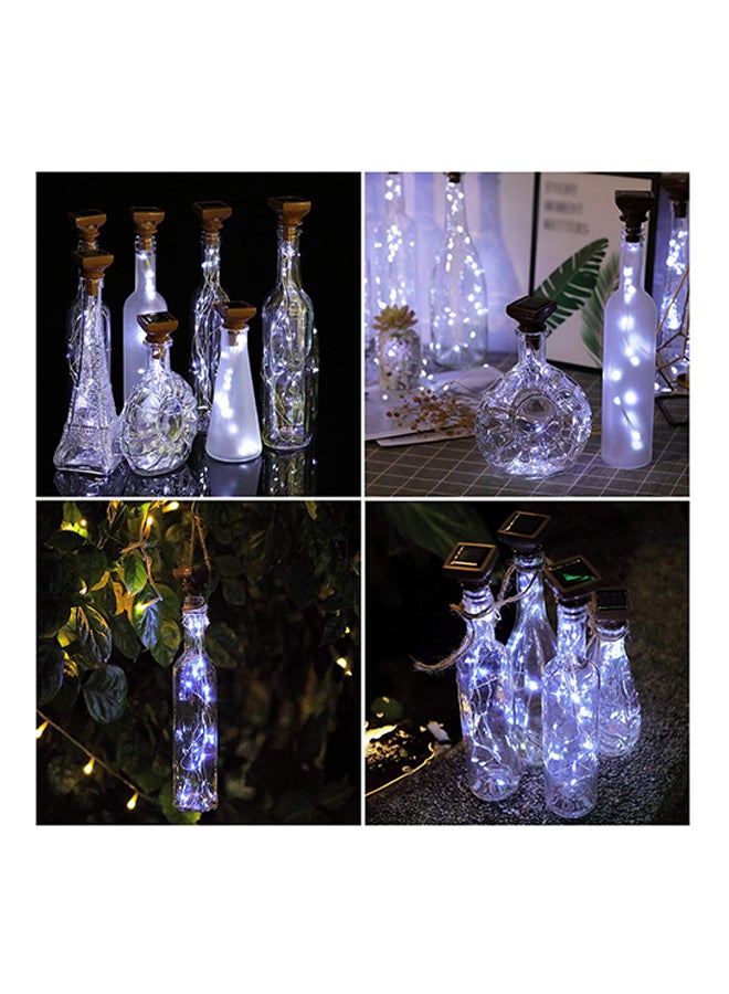 Bottle Cork With String Lights White 1meter