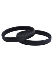 2-Piece Metal Simple Spring Cuff Bracelet Set