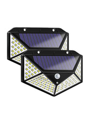 2-Piece LED Outdoor Night Light White