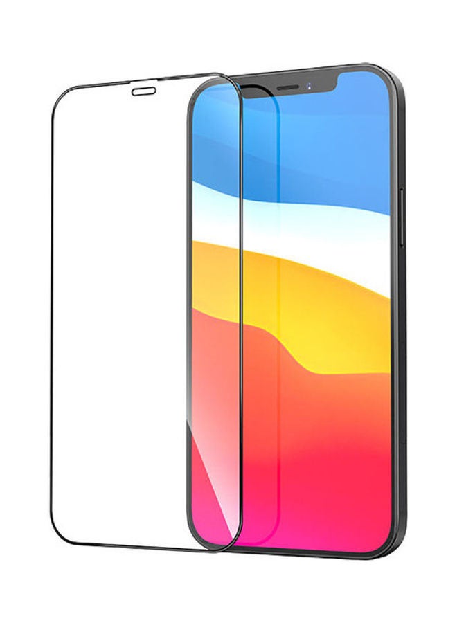Tempered Glass Screen Protector For Apple iPhone 12/iPhone 12 Pro Black