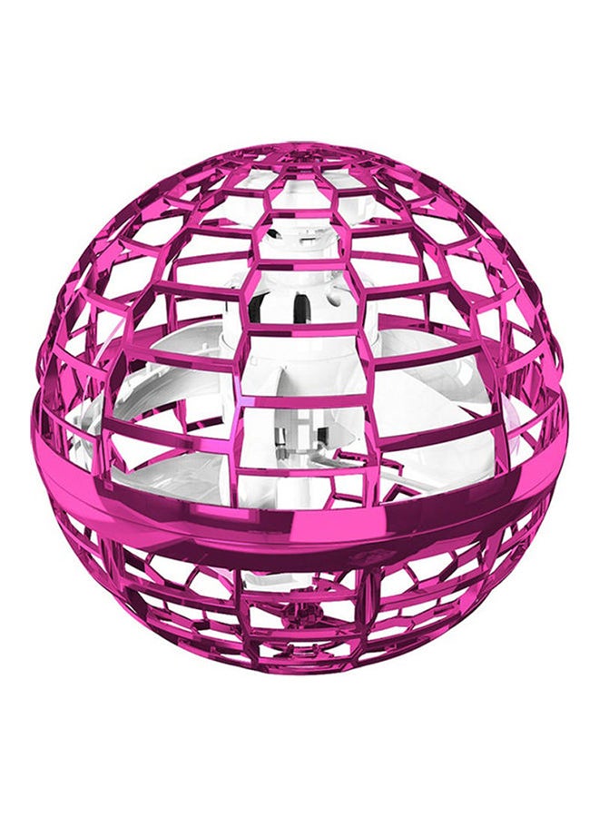 Lightweight Rechargeable And Portable Flynova Pro Coolest Flying Ball For Kids, Pink 10.4x10.2x10.2cm