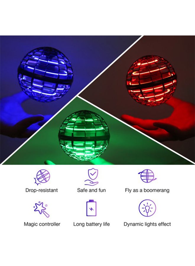 Lightweight Rechargeable And Portable Flynova Pro Coolest Flying Ball For Kids, Pink 10.4x10.2x10.2cm