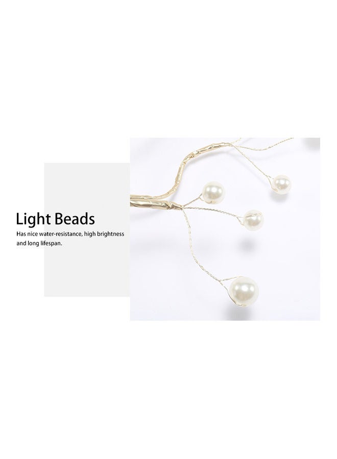 Lantern Led Copper Wire Light Tree Light  108 Heads-Fire white 33*4*17cm