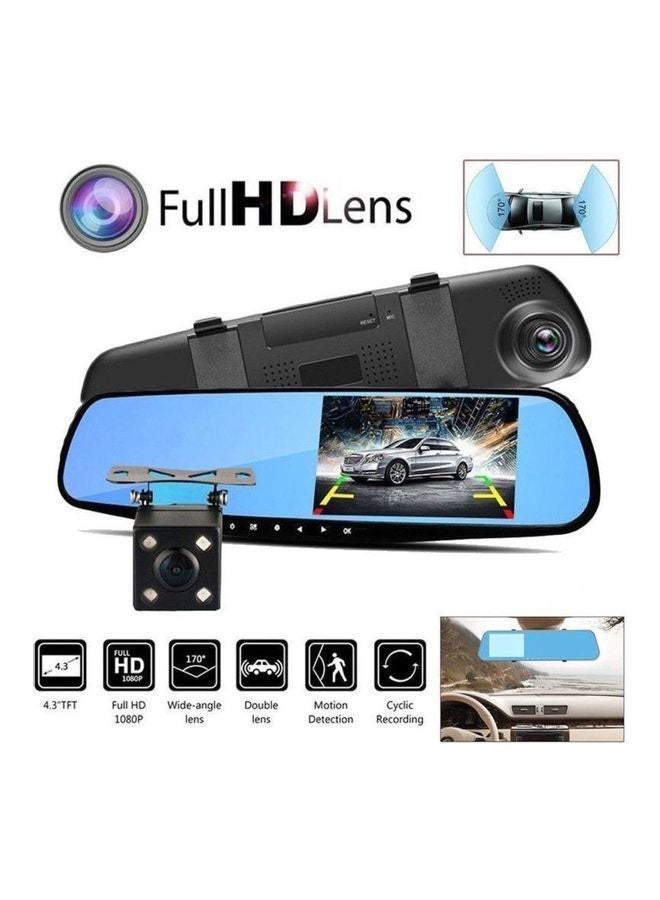 DVR Mirror Monitor With Reversing Camera Set