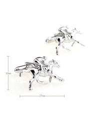 Copper Shirt Cufflinks Horsey Shape