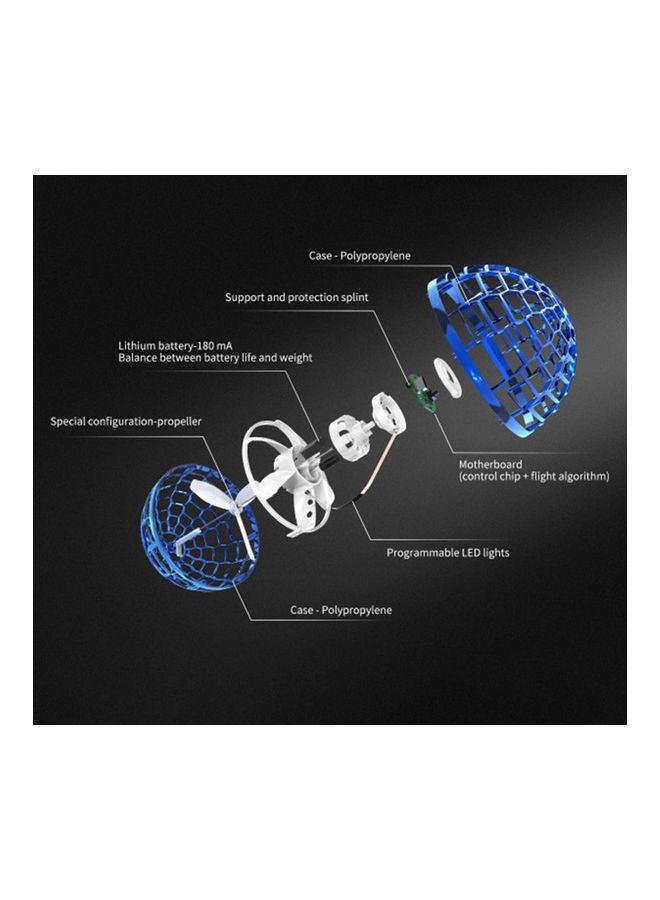 Polypropylene Motorized Flying Spinner