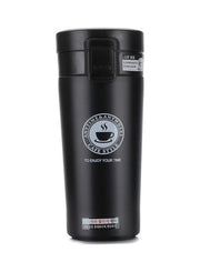 Double Wall Stainless Steel Vacuum Flask Black