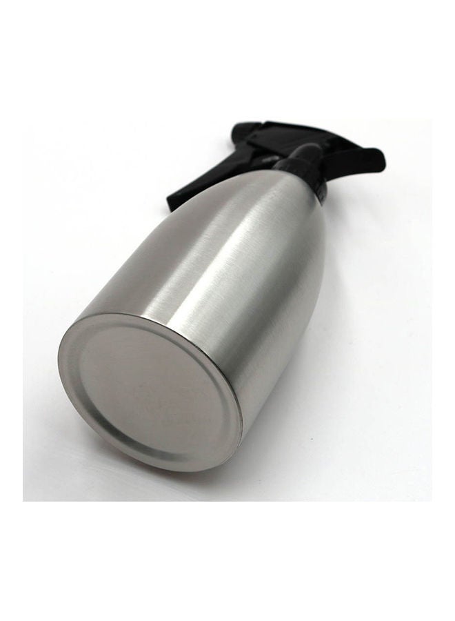 Stainless Steel Watering Can Black/Silver