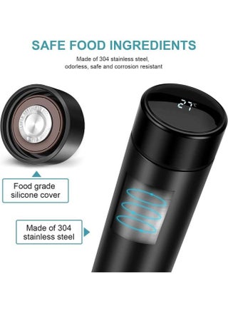 LED Smart Temperature Display Vacuum Thermal Bottle Multicolour