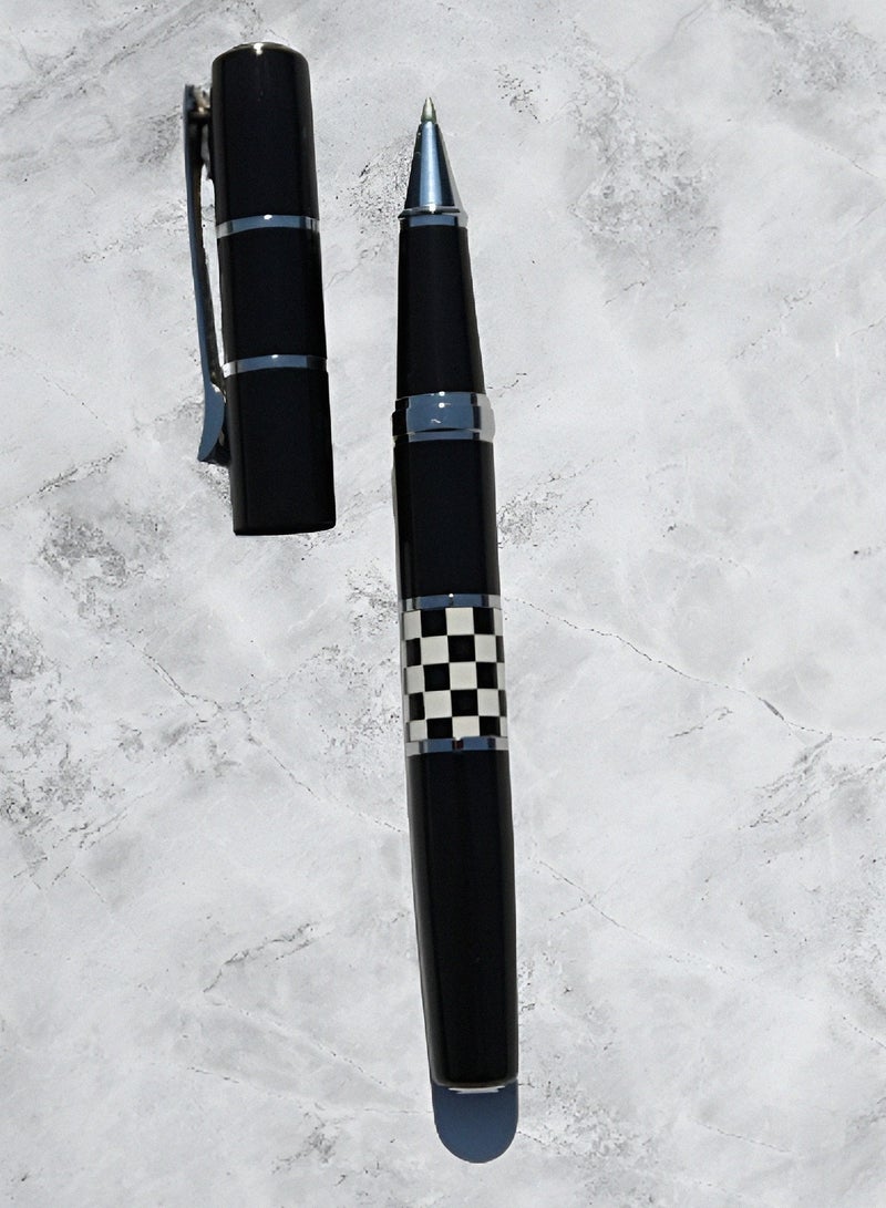 Luxury High Quality Full Metal Roller Ballpoint Pen With Refill Pack For Executive Use And For A Premium Gift