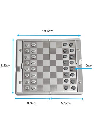 Mini Magnetic Portable Wallet Pocket Chess Board Games