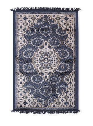 Prayer Mat 614GSM  Anti-Slip Velvet Top Islamic Prayer Mat New Design Thick Padded Sajadah Prayer Rug for Men Women Eid Gift Ramadan ( 140cm X 72cm)