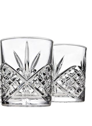 Glasses, Old Fashioned Glasses, Crystal Glass Drinking Glasses, Water Glasses, Cocktail Glasses  Set of 6