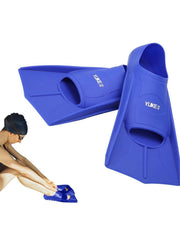 Lightweight Snorkel Fins - Full Foot & Open Heel Swim Flippers for Adults & Kids | Perfect for Snorkeling, Diving, Scuba & Swim Training