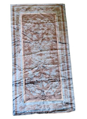 Prayer Mat 614GSM  Anti-Slip Velvet Top Islamic Prayer Mat New Design Thick Padded Sajadah Prayer Rug for Men Women Eid Gift Ramadan ( 140cm X 72cm)