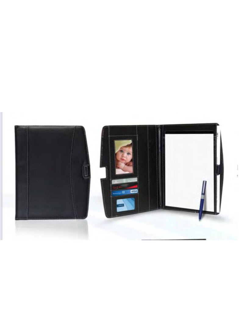Vitacelli PU Leather Multipurpose Use To Store A4 Professional Files 35X26cm