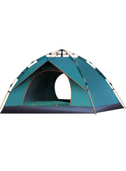 "Vitacelli 3-4 Person Camping Tent – Automatic Pop-Up, Waterproof & UV Protection, Lightweight with Carry Bag, Perfect for Outdoor Adventures (2x1.5M) Dark Green"