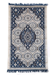 Prayer Mat 614GSM Anti-Slip Velvet Top Islamic Prayer Mat New Design Thick Padded Sajadah Prayer Rug for Men Women Eid Gift Ramadan ( 140cm X 70cm)
