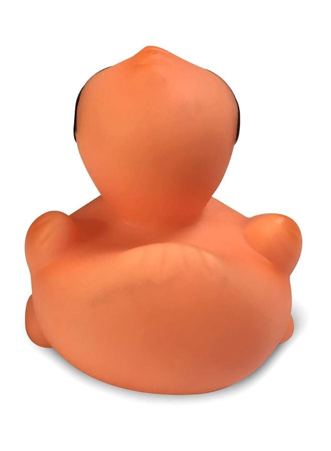 Rubber Ducks with  Sunglasses Mini Bath Ducks Float Pool Ducks Bulk Toys for Baby Shower Birthday Party Supplies Favor ORANGE 20pcs