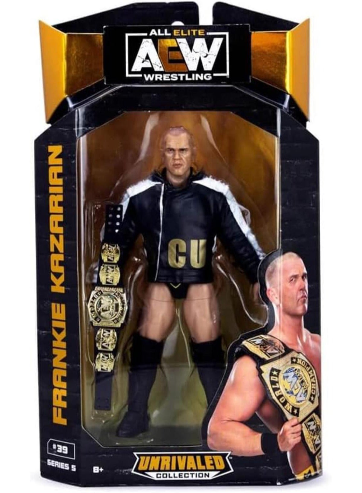 AEW Frankie Kazarian Unrivaled Jazwares Series 5 Figure, AEW0036