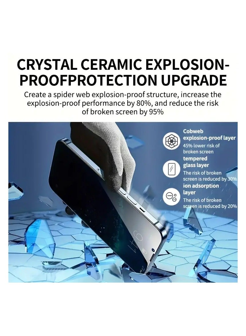 Privacy Tempered Glass Screen Protector For iPhone 14 Pro Max (2PC) | Best Price UAE | Dubai, Abu Dhabi