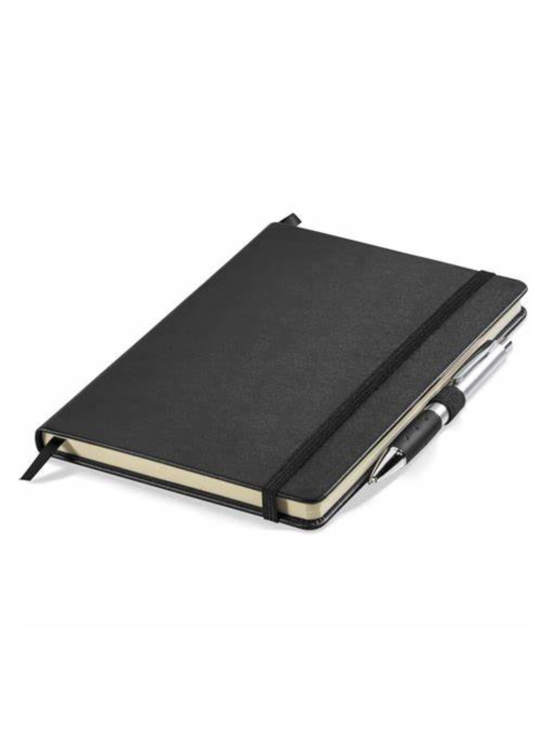 Classic Lined Notebook A5 Journal Notebook Diary Writing Pads Notebooks Pack of 5 Black