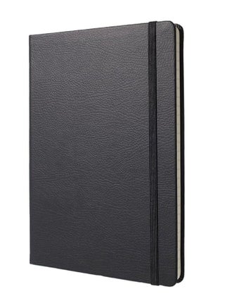 Classic Lined Notebook A5 Journal Notebook Diary Writing Pads Notebooks Pack of 1  Black