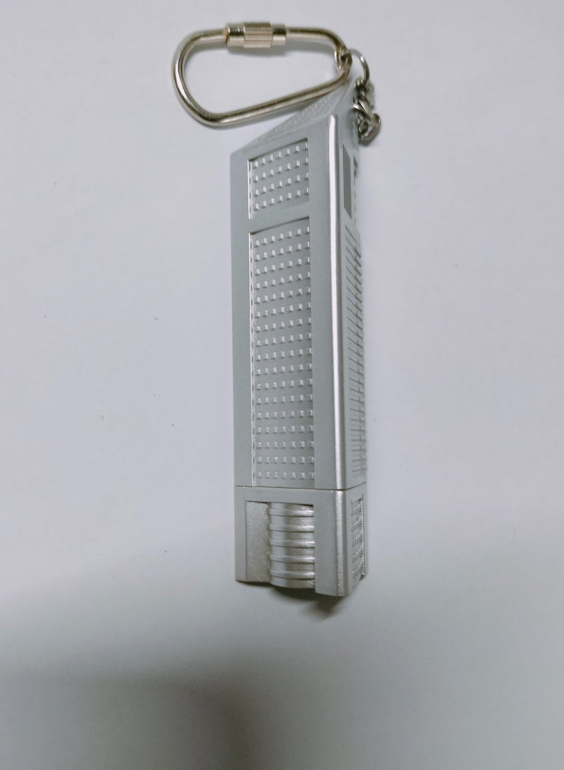 1-Piece Creative Emirates Tower Keychain for Keys. and bags