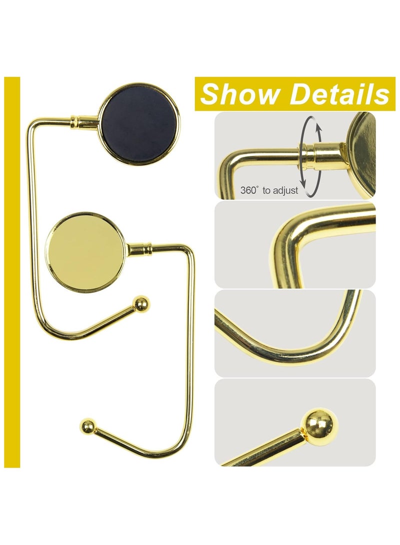2-Pack Metal Hook Hangers – Safety Grip Clips for Bags, Stockings & Party Decorations – Mantel & Table Hanging Hooks