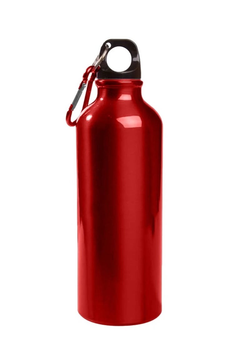 Vacuum Insulated Water Bottle 500ML Stainless Steel Reusable Water Bottle Metal Leak Proof Sports Flask Maroon Red