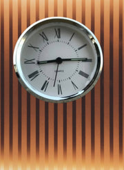 Analog Quartz Clock Quartz Movement Silent Non Ticking, Battery Operated for HomeLiving RoomOver Fireplace Beautiful Decorative Roman Numeral Stylish Clock Simple Retro