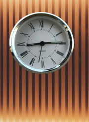Analog Quartz Clock  Quartz Movement Silent Non Ticking, Battery Operated for Home/Living Room/Over Fireplace Beautiful Decorative Roman Numeral Stylish Clock Simple Retro
