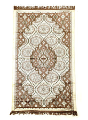 Prayer Mat 614GSM Anti-Slip Velvet Top Islamic Prayer Mat New Design Thick Padded Sajadah Prayer Rug for Men Women Eid Gift Ramadan ( 140cm X 70cm)