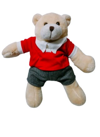 10 Inches Teddy Bear Stuffed Animals Soft Plush Cute Teddy Bear for Boys Girls (Beige)