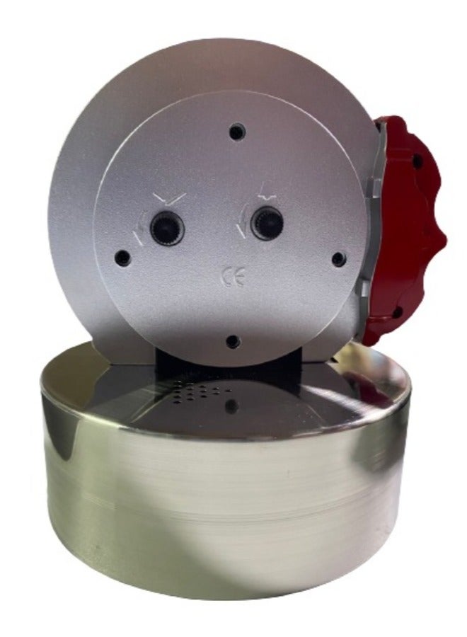 Tyre gadgets shape table clock Silver