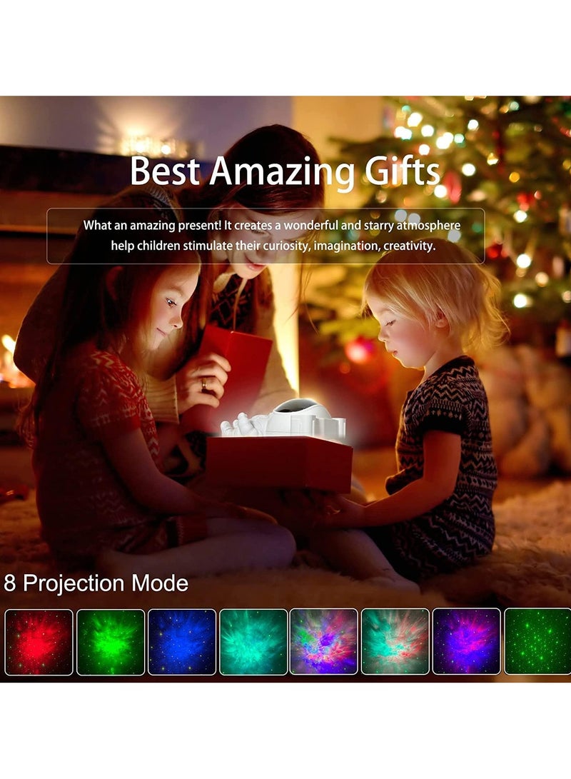 "Vitacelli Astronaut Star Projector Night Light – 360° Adjustable Galaxy Light with Timer & Remote Control for Kids, Adults, Bedrooms, Parties & Game Rooms"